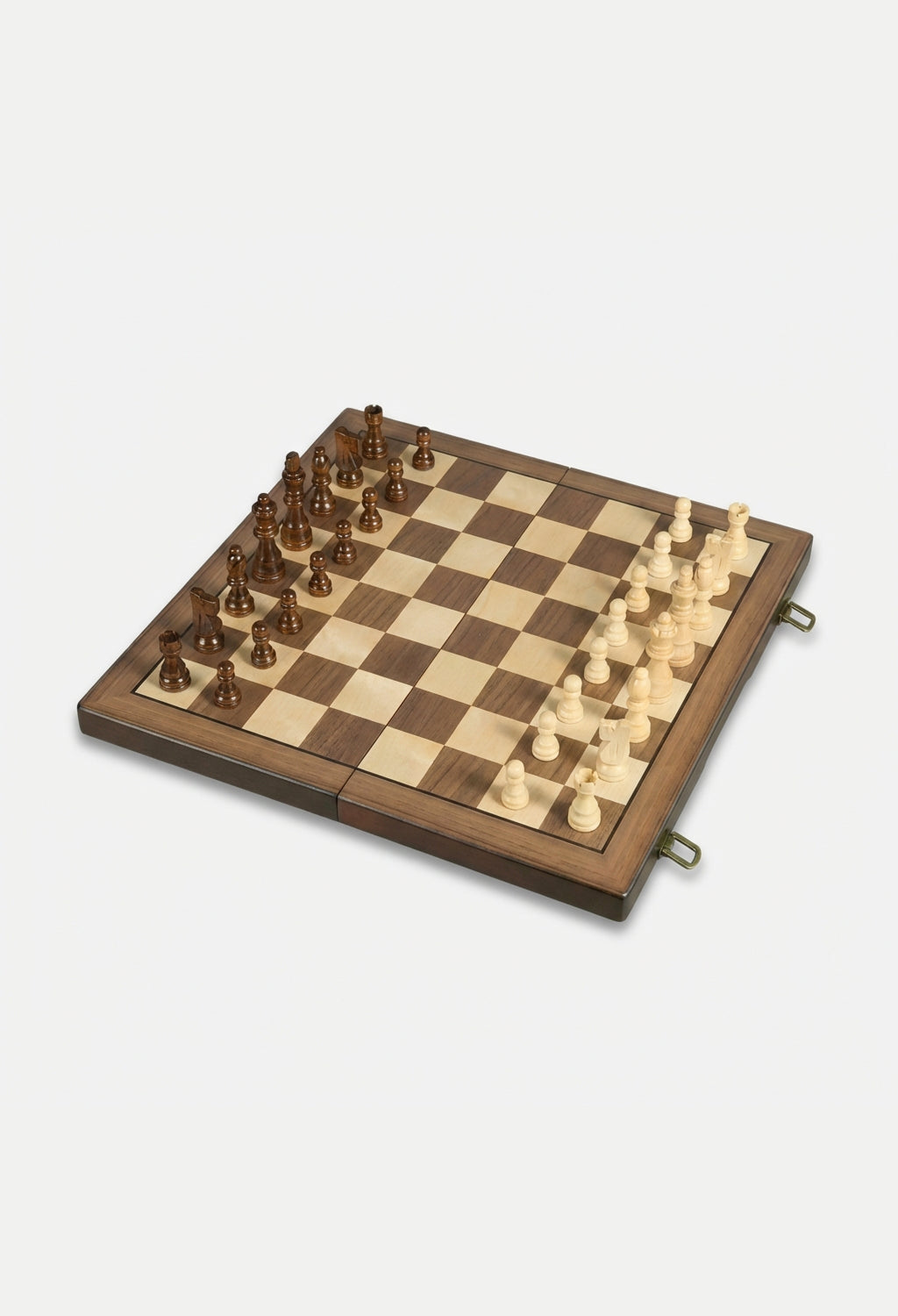 Échiquier Prestige en bois vue portrait